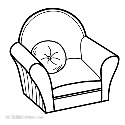 如何繪制簡(jiǎn)單的沙發(fā)線稿 家具簡(jiǎn)筆畫(huà)入門(mén)